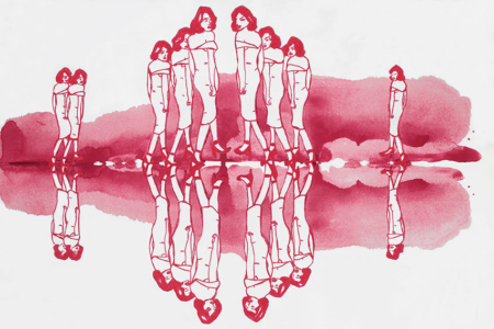 reflection | garego Artprints – art for everyone! | Gabriela Goronzy | Mirroring - GM-gg-0060 | Category figure human