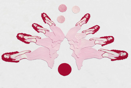 Roter Punkt | garego Artprints – Kunst für Alle! | Gabriela Goronzy | roter Punkt - GM-gg-0101 | Kategorie Figur Mensch