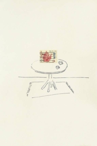 Kaffeetisch | Jutta Konjer | Kategorie Interieur | Collage | garego Artprints – Kunst für Alle! |